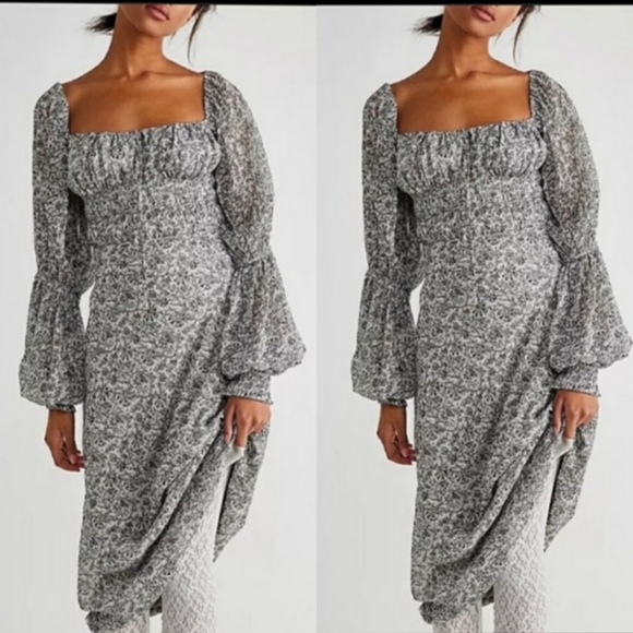 Free People Dresses & Skirts - Free People Aglow Midi Dress